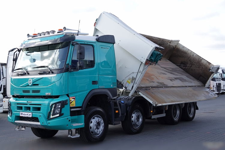 Volvo FMX 500 / 8x4 / HYDROBURTA / BORDMATIC / 2016 ROK / EURO 6 / PO KONTRAKCIE SERWISOWYM zdjęcie 5