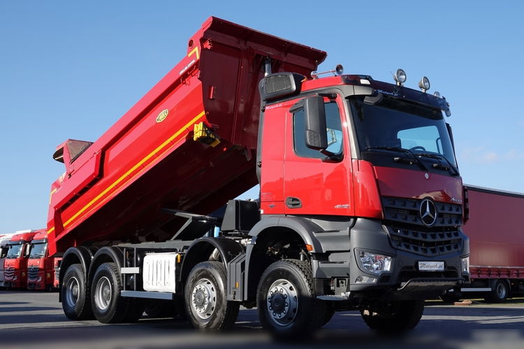 Mercedes -BENZ AROCS 4145 / 8x8 / WYWROTKA TYLNOZSYPOWA / MEILLER KIPER / HYDRAULICZNA KLAPA / HARDOX / EURO 6 / EEV  zdjęcie 5