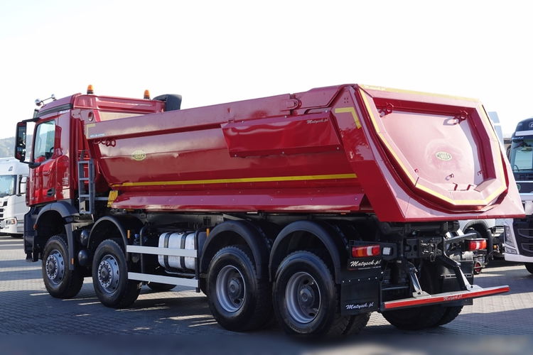 Mercedes -BENZ AROCS 4145 / 8x8 / WYWROTKA TYLNOZSYPOWA / MEILLER KIPER / HYDRAULICZNA KLAPA / HARDOX / EURO 6 / EEV  zdjęcie 8