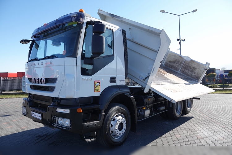 Iveco TRAKKER 360 / 6x4 / WYWROTKA / HYDROBURTA / BORDMATIC / MANUAL / SPROWADZONY zdjęcie 13