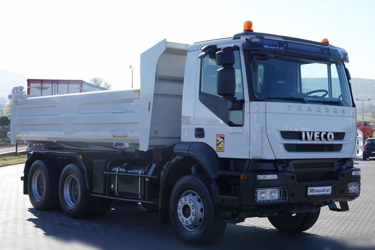 Iveco TRAKKER 360 / 6x4 / WYWROTKA / HYDROBURTA / BORDMATIC / MANUAL / SPROWADZONY zdjęcie 26