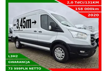 Ford Transit L3H2 73999zł NETTO 2.0 TdCi/131KM