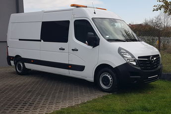 Renault Master MASTER 7 OSÓB L3H2 BRYGADÓWKA DŁUGI WYSOKI KLIMA TEMPOMAT