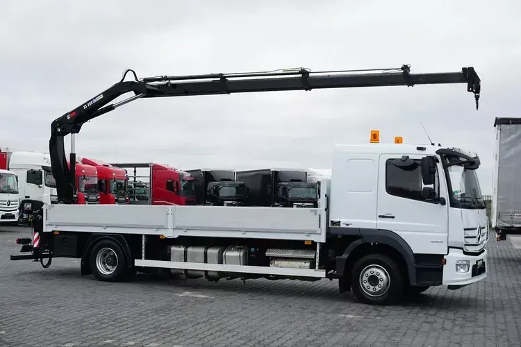 Mercedes ATEGO / 1224 / ACC / SKRZYNIOWY + HDS / HIAB 099 B - 3 DUO zdjęcie 4