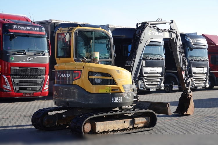 Volvo ECR58D / MINI KOPARKA / 2018 ROK / 3900 MTH / KLIMATYZACJA  zdjęcie 5