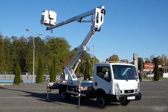 Nissan CABSTAR / NT 400 35.13 / PODNOŚNIK KOSZOWY MULTITEL HX 200 wysięg - 20 metrów / WZWYŻKA / 2 osobowy kosz - 225 kg / 2017 ROK 