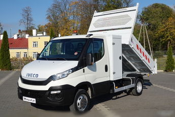 Iveco DAILY 35-140 / WYWROTKA / + HDS / 2017 ROK / MANUAL / 3 OSOBOWY / SPROWADZONY / PO KONTRAKCIE SERWISOWYM