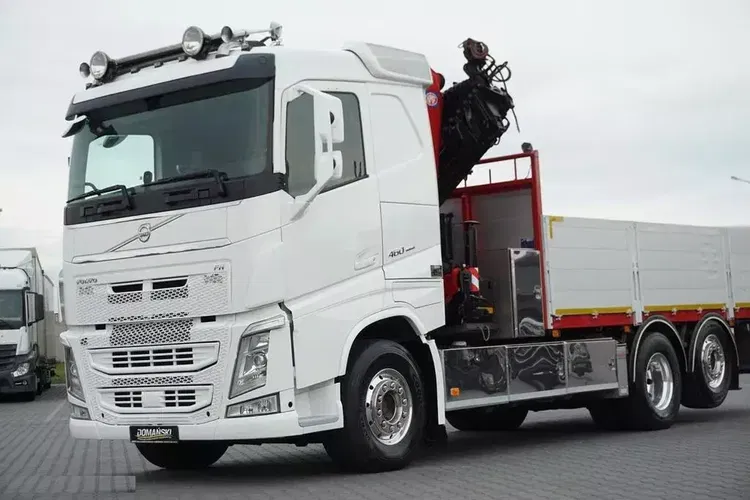 Volvo / FH / 460 / 6 X 2 / SKRZYNIOWY + HDS / HMF 3220 K7 / WYSIĘG 19 M zdjęcie 39