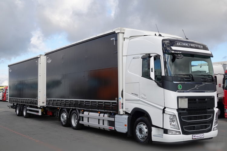 Volvo FH 500 / ZESTAW TANDEM 120 M3 / PRZEJAZDOWY / DOPPELSTOCK / PODWÓJNY ZAŁADUNEK / 2020 /  zdjęcie 10