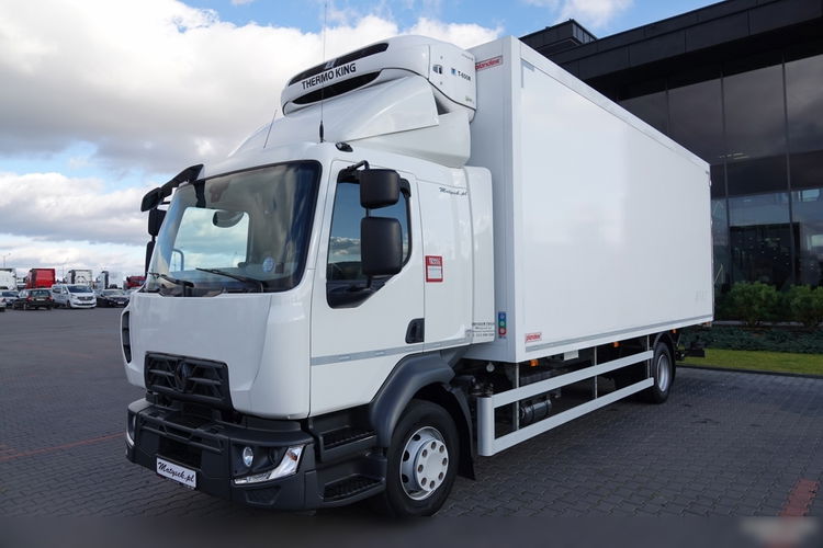 Renault / D 250 / CHŁODNIA - 6.7 m / THERMO KING T 600R / + WINDA ZAŁADOWCZA PALFINGER / 2021 ROK / 150 tys.km zdjęcie 6