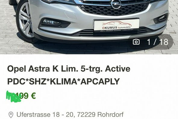 Opel Astra opłacone - zadbane zdjęcie 1