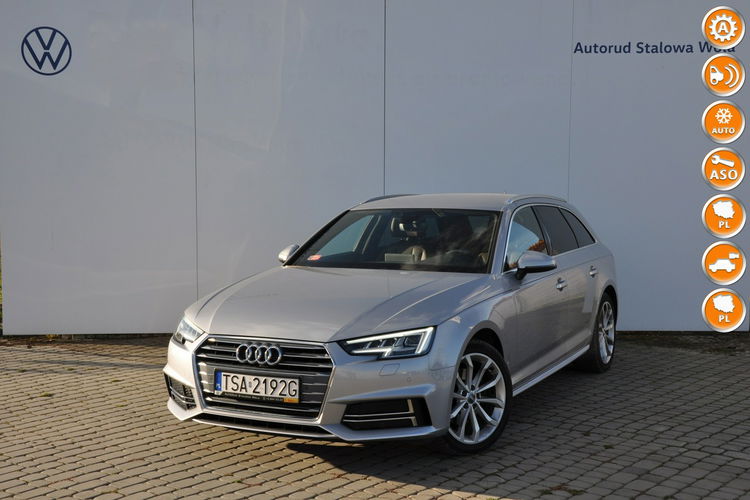 Audi A4 2.0TFSI 190KM S-line S-tronic LED Matrix El.Klapa Kamera Serwis ASO zdjęcie 1