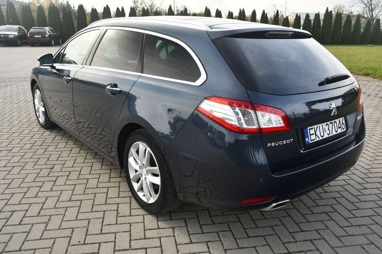 Peugeot 508 SW 2.2hdi GT Skóry, Navi, Klimatr 2 str.El.Fotele.Podgrzewane Fotele.GWARAN zdjęcie 8