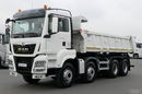 MAN TGS 35.500 / 8x4 / WYWROTKA / HYDROBURTA / HYDRAULICZNA TYLNA KLAPA / EURO 6 / 2018 ROK  zdjęcie 12