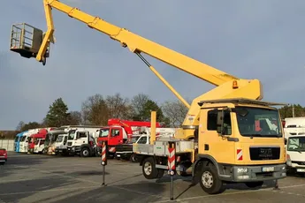 MAN TGL 8.150 Zwyżka Bison Palfinger TKA 28 Podnośnik Koszowy