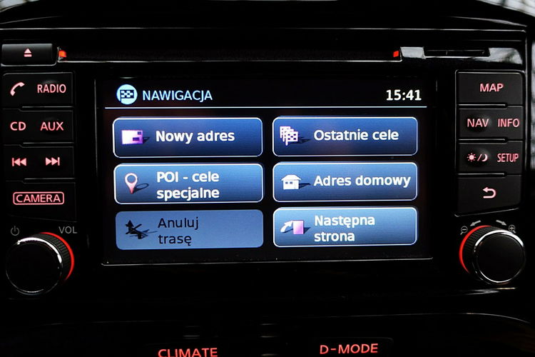 Nissan Juke AUTOMAT 1.6 16V N-CONNECTA+Kamera+Navi 3Lata GWARANCJA 1wł Bezwypadko 4x2 zdjęcie 36