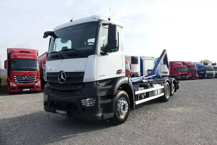 Mercedes ANTOS 2540 / 6x2 / HAKOWIEC 20t / EURO 6 / IDEALNY STAN / zdjęcie 8