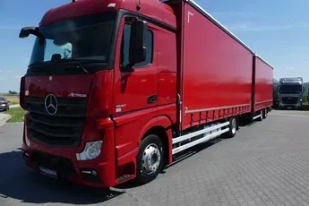 Mercedes ACTROS 1840 MP4 / ZESTAW PRZESTRZENNY 120m3 /