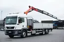 MAN TGM / 26.340 / 6 X 2 / SKRZYNIOWY + HDS + WINDA / PALFINGER PK 19001 SLD5 / WYSIĘG 15 M zdjęcie 1