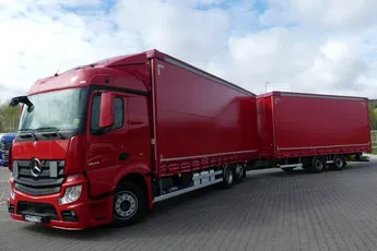 Mercedes ACTROS 2543 MP4 / EURO 6 / ZESTAW PRZESTRZENNY /