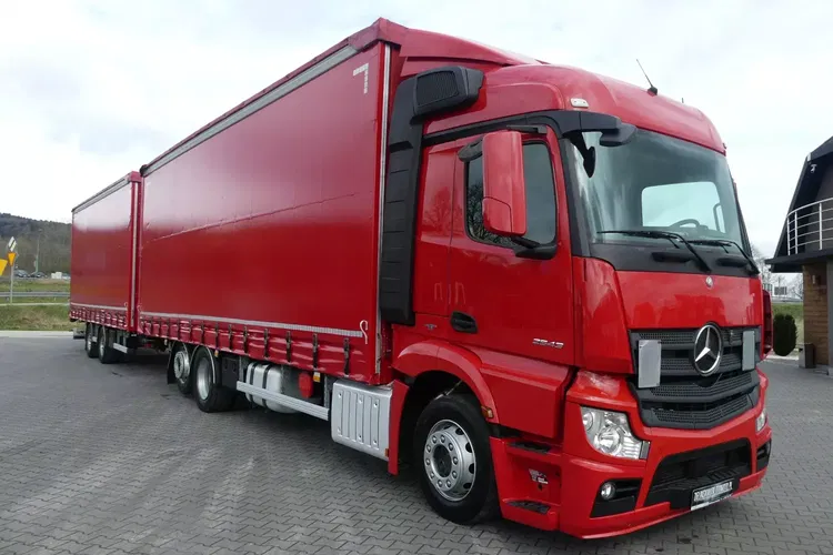 Mercedes ACTROS 2543 MP4 / EURO 6 / ZESTAW PRZESTRZENNY / zdjęcie 13