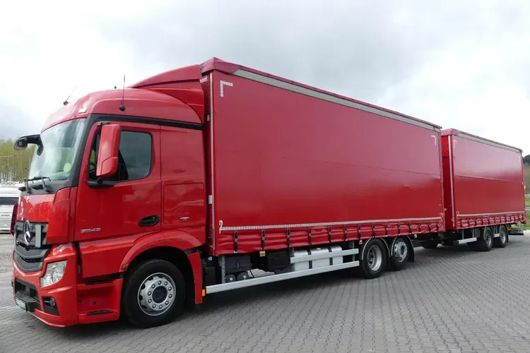 Mercedes ACTROS 2543 MP4 / EURO 6 / ZESTAW PRZESTRZENNY / zdjęcie 3