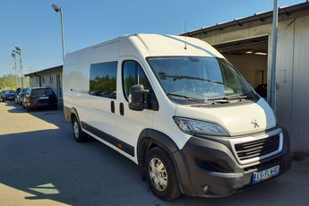 Peugeot Boxer MAXI L4H2 / Brygadówka 7 osobowa / Salon PL I-właściciel