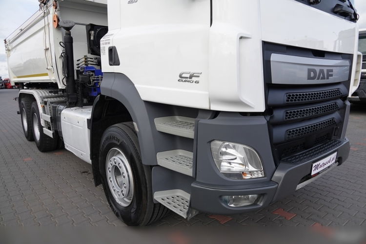 DAF CF 460 / 6x4 / WYWROTKA / HYDROBURTA / + HDS PM 18.5TP wysów: 11 M / STEROWANIE RADIOWE / ROTATOR / ŁYCHA / EURO 6 / 2018 ROK zdjęcie 14