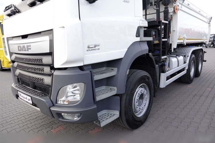 DAF CF 460 / 6x4 / WYWROTKA / HYDROBURTA / + HDS PM 18.5TP wysów: 11 M / STEROWANIE RADIOWE / ROTATOR / ŁYCHA / EURO 6 / 2018 ROK zdjęcie 15