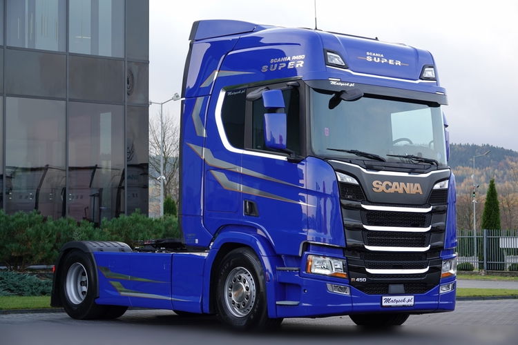 Scania R 450 / RETARDER / 2018 ROK / OPONY 100%  zdjęcie 1