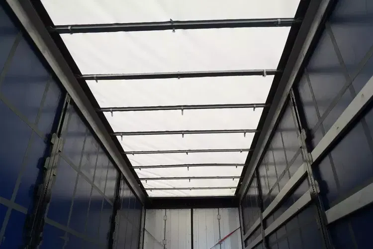 Przyczepa przejazdowa tandem Redos 1205 / 18t / rok 2022 / 19 palet zdjęcie 10