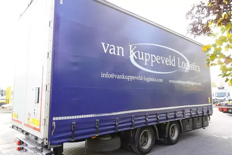 Przyczepa przejazdowa tandem Redos 1205 / 18t / rok 2022 / 19 palet zdjęcie 4