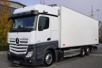 Mercedes Actros 2542 MP5 6x2 E6 / chłodnia Kiesling / 20 palet / Thermo King T800R / wys. 285cm / oś skrętna