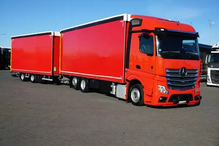 Mercedes / ACTROS / 2545 / ACC / E 6 / MP 5 / ZESTAW PRZESTRZENNY / OŚ SKRĘTNA zdjęcie 2