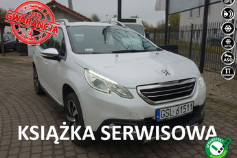 Peugeot 2008 1.6 VTi 120KM Navi Klimatronic Książka Serwisowa Hak Biała PERŁA