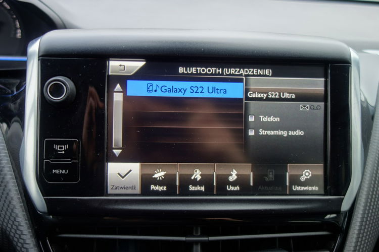 Peugeot 2008 1.6 VTi 120KM Navi Klimatronic Książka Serwisowa Hak Biała PERŁA zdjęcie 30