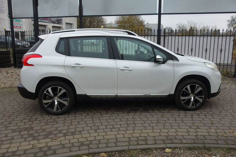 Peugeot 2008 1.6 VTi 120KM Navi Klimatronic Książka Serwisowa Hak Biała PERŁA zdjęcie 6