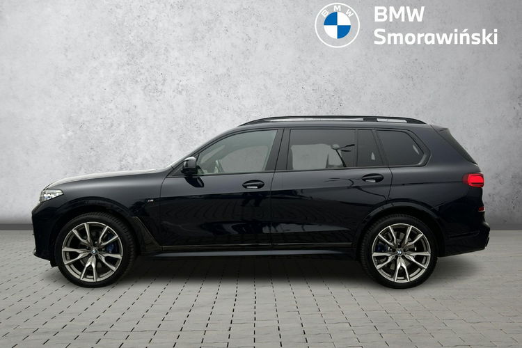 BMW X7 M50i MPakiet Lasery Hak Kamery 360 Head Up Harman Tempomat ACC Relingi zdjęcie 2