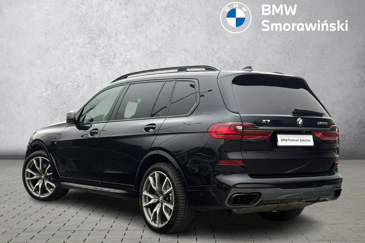 BMW X7 M50i MPakiet Lasery Hak Kamery 360 Head Up Harman Tempomat ACC Relingi zdjęcie 3