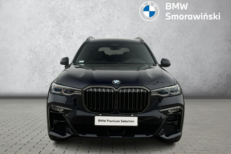 BMW X7 M50i MPakiet Lasery Hak Kamery 360 Head Up Harman Tempomat ACC Relingi zdjęcie 8