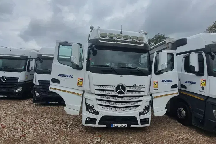 Mercedes ACTROS 2551 MP5 euro6 6x2 jumbo zestaw 120m 38palet zdjęcie 46