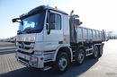 Mercedes ACTROS 3241 / 8x4 / WYWROTKA / HYDROBURTA / BORDMATIC / HYDROKLAPA / EURO 5 EEV  zdjęcie 18