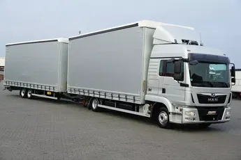 MAN TGL / 8.250 / ACC / E 6 / ZESTAW PRZESTRZENNY 120 M3 / DMC ZESTAWU 13 490 KG