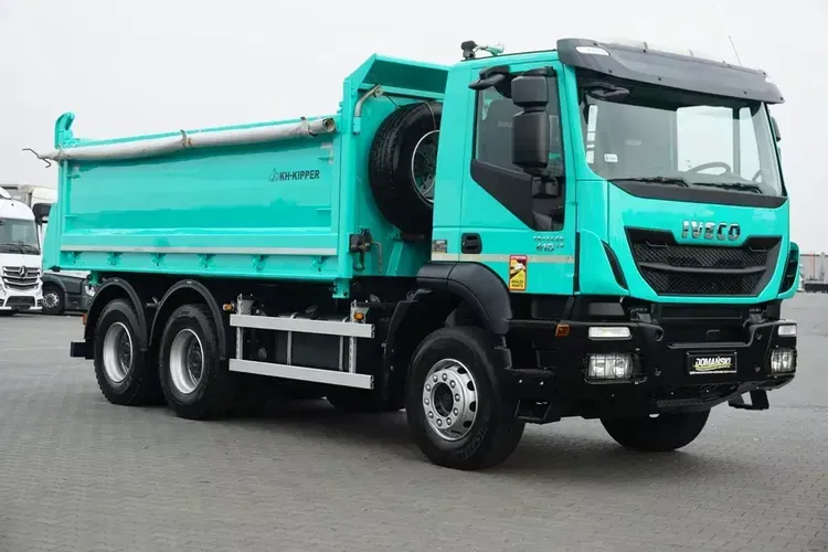 Iveco TRAKKER / 410 / E 6 / WYWROTKA / 6 X 4 / HYDROBURTA zdjęcie 20