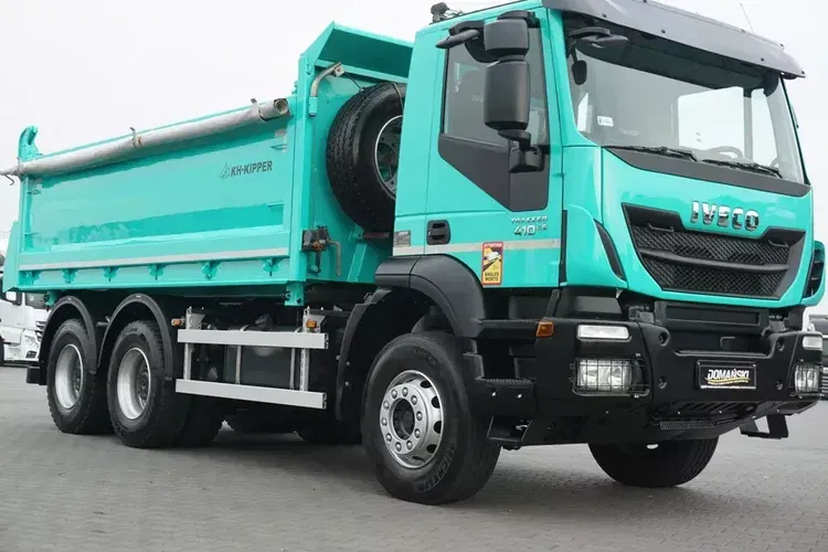 Iveco TRAKKER / 410 / E 6 / WYWROTKA / 6 X 4 / HYDROBURTA zdjęcie 23