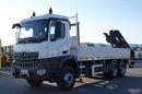 Mercedes AROCS 2633 / 6x4 / SKRZYNIOWY - 6, 5 M / HDS HIAB 188 b-3 wysów: 11 M / EURO 6 / STEROWANIE RADIOWE / ROTATOR  zdjęcie 10