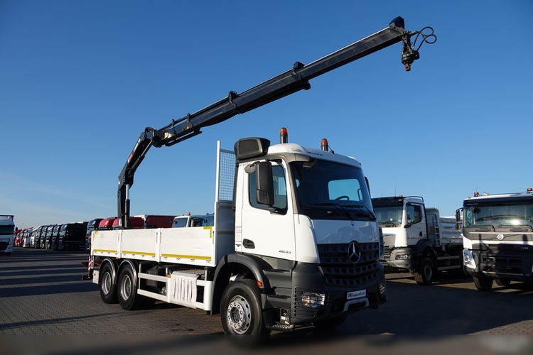 Mercedes AROCS 2633 / 6x4 / SKRZYNIOWY - 6, 5 M / HDS HIAB 188 b-3 wysów: 11 M / EURO 6 / STEROWANIE RADIOWE / ROTATOR  zdjęcie 7