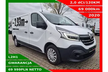 Renault Trafic L2H1 69999zł NETTO 2.0dCi/120KM Lift