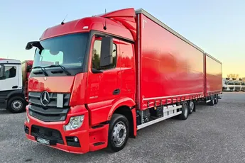 Mercedes ACTROS 2543 MP4 / EURO 6 / ZESTAW PRZESTRZENNY / NISKI PRZEBIEG /