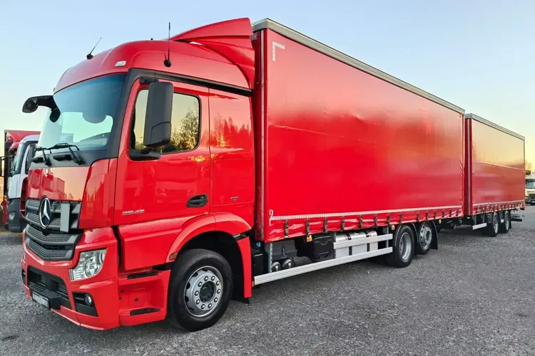 Mercedes ACTROS 2543 MP4 / EURO 6 / ZESTAW PRZESTRZENNY / NISKI PRZEBIEG / zdjęcie 2